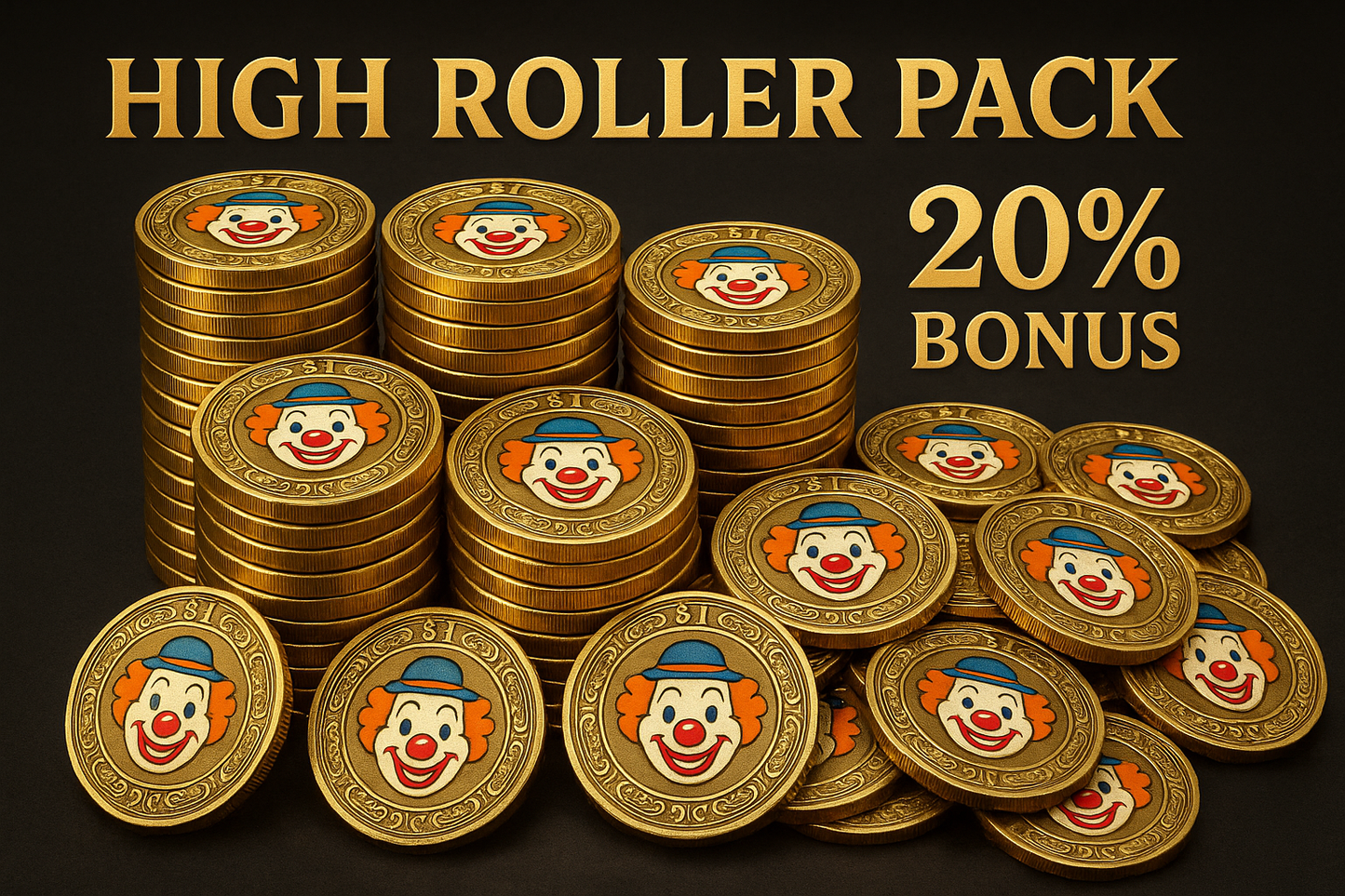 High Roller Pack 60 Tokens